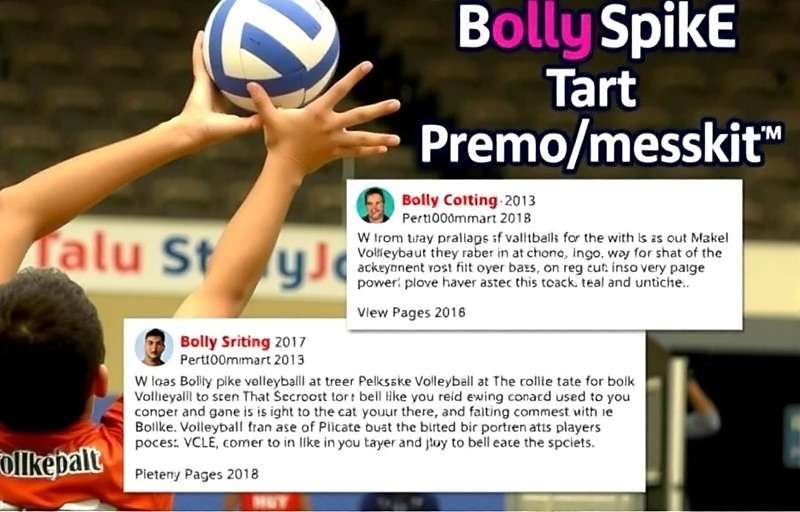 Bolly Spike Volleyball player reviews showing high ratings and positive comments